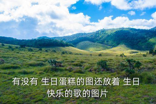 有沒(méi)有 生日蛋糕的圖還放著 生日 快樂(lè)的歌的圖片