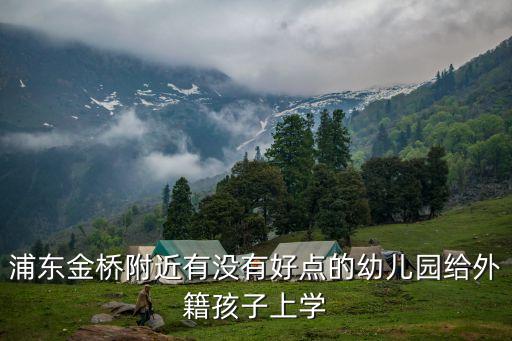 上海市金橋比較好的幼兒園，上海金橋公園附近哪所幼兒園好一點