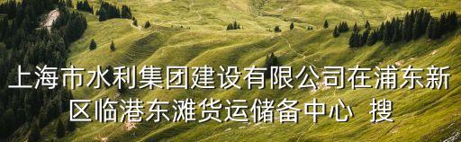 上海市水利集團建設有限公司在浦東新區(qū)臨港東灘貨運儲備中心  搜