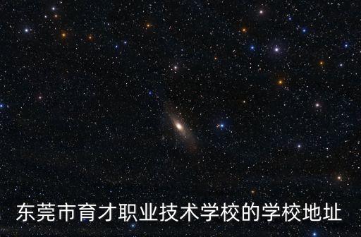 東莞育才技校聯系電話，東莞市育才職業技術學校的學校地址