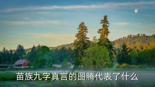 苗族九字真言的圖騰代表了什么