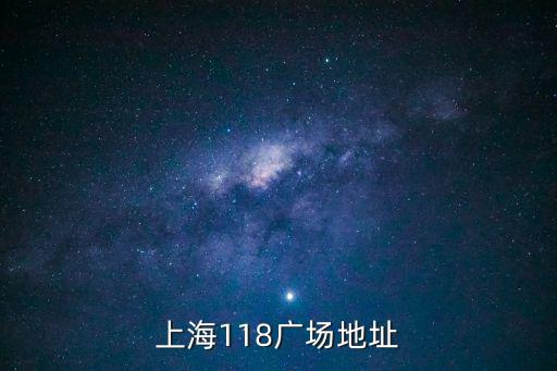 上海市明月路118弄，上海118廣場地址