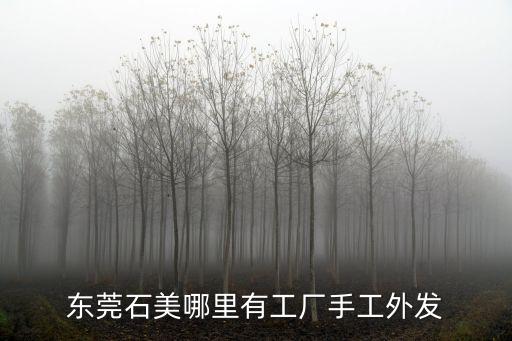 東莞石美哪里多制衣廠，東莞市最多制衣廠的地方是那里