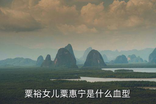 粟裕后代，粟裕的后代是誰