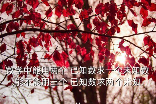 已知數,數學符號表示形式如何變化?