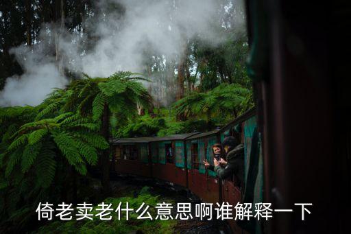 倚老賣老，倚老賣老這句話的意思是什么
