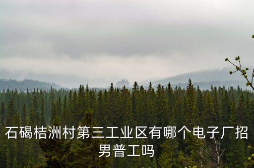 東莞石碣三村電子廠招聘信息，石碣工業(yè)園有哪些電子廠招聘