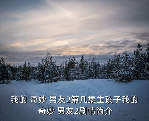 我的 奇妙 男友2第幾集生孩子我的 奇妙 男友2劇情簡介