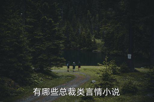 總裁言情小說，推薦幾本好看的總裁系列的都市言情小說