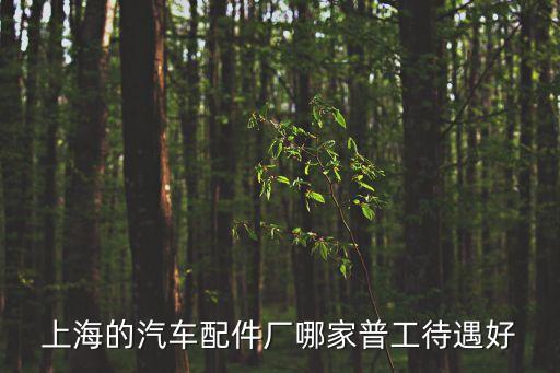 上海的汽車配件廠哪家普工待遇好