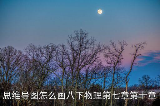 思維導圖怎么畫八下物理第七章第十章
