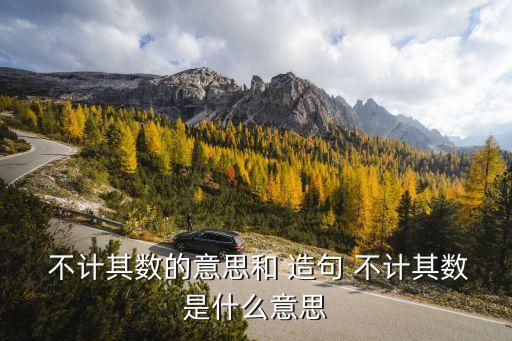 不計(jì)其數(shù)造句,無敵同義詞不計(jì)其數(shù)