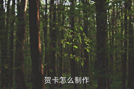 賀卡的做法，最簡單的賀卡怎么做