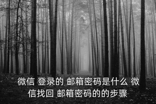 微信郵箱登錄,怎么登入微信?