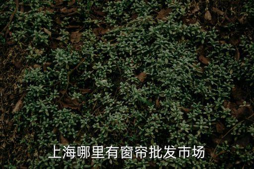 上海哪里有窗簾批發(fā)市場(chǎng)
