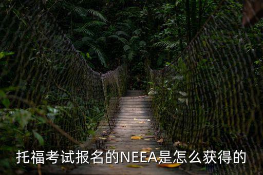 托福考試報名的NEEA是怎么獲得的