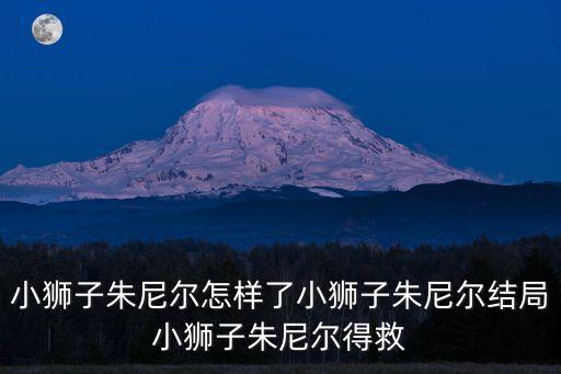 小獅子朱尼爾怎樣了小獅子朱尼爾結局小獅子朱尼爾得救