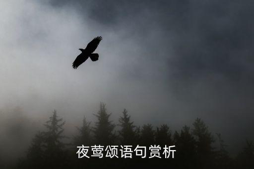 夜鶯頌，夜鶯頌語句賞析