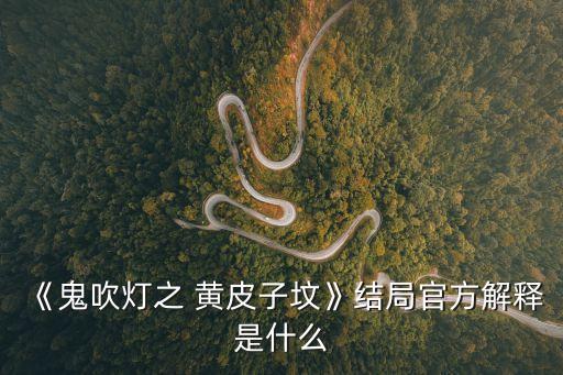 電視劇黃皮子墳,鬼吹燈系列電視劇:黃皮子墳墓順序是什么?