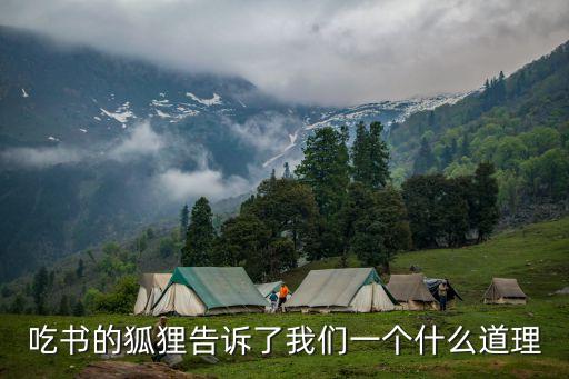 吃書的狐貍告訴了我們一個什么道理