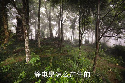 靜電是怎么產生的