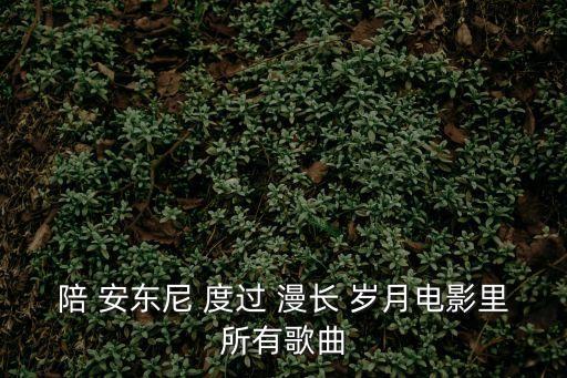 陪 安東尼 度過 漫長 歲月電影里所有歌曲