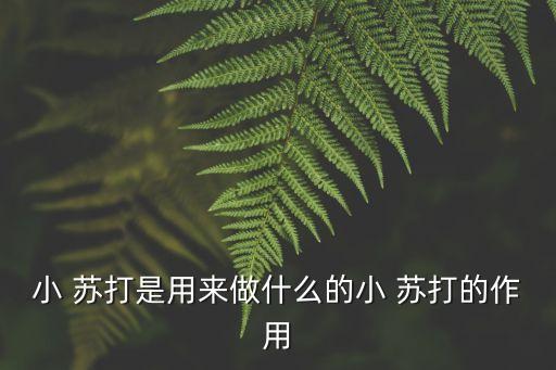 小蘇打的作用,小蘇打怎么用來(lái)洗菜洗碗碟?