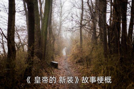 《 皇帝的 新裝》故事梗概