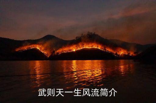 武則天一生風流簡介