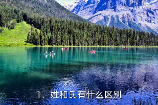 姓和氏的區別,姓氏與婚姻不同導致后代不同