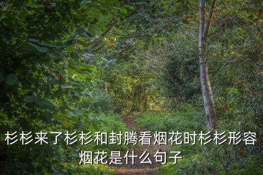 看煙花，去哪里看煙花最好