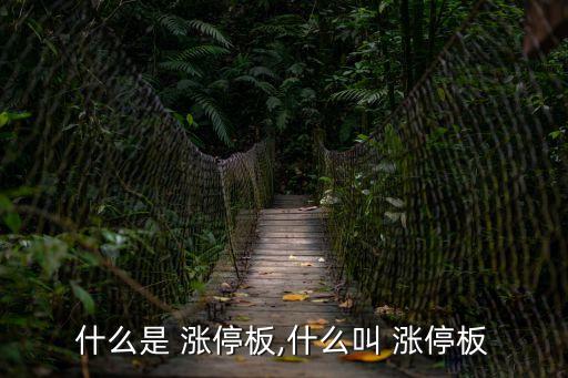 什么是漲停,漲跌停板制度什么意思?