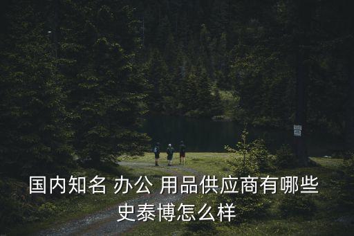 國內知名 辦公 用品供應商有哪些 史泰博怎么樣