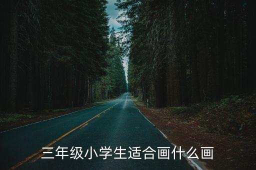 三年級小學生適合畫什么畫