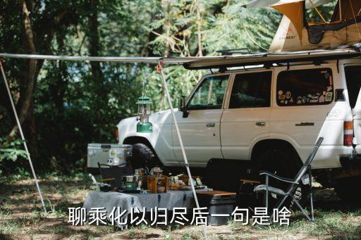 聊乘化以歸盡，求古文翻譯聊乘化以歸盡樂夫天命復奚疑