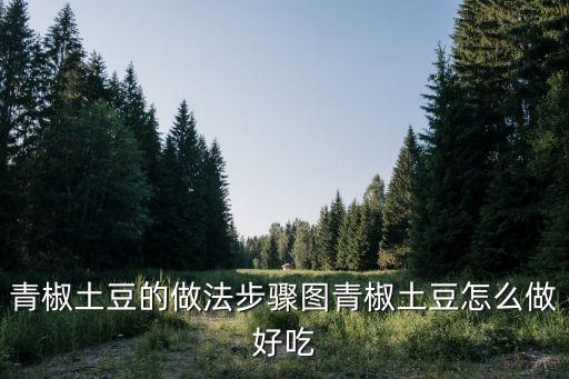 青椒土豆的做法步驟圖青椒土豆怎么做好吃