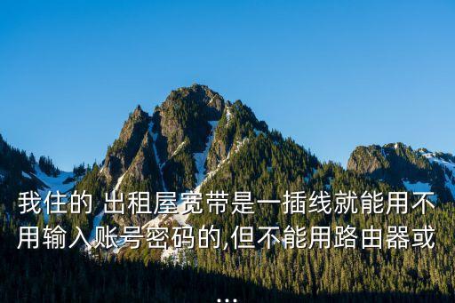 出租屋里的交換,網絡路由器設置好了嗎?可以參考這里!