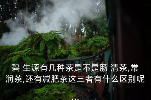 碧生源腸清茶,腸清茶有助改善便秘和保護腸道