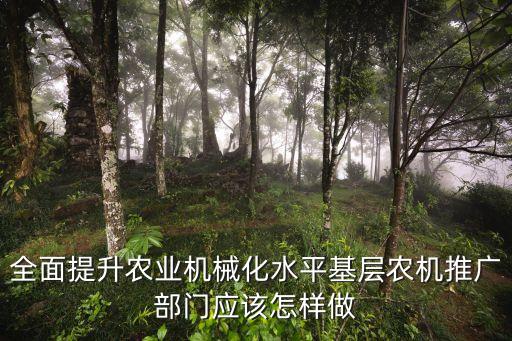 農機推廣，南寧農業機械推廣站在那里