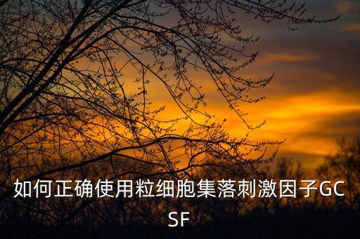 粒細胞刺激因子，重組人粒細胞刺激因子
