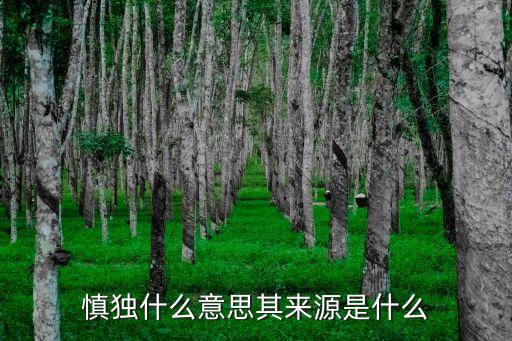 shendu,獨處須謹慎內心真實一定會展現(xiàn)在外