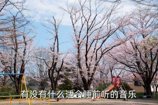 有沒有什么適合睡前聽的音樂