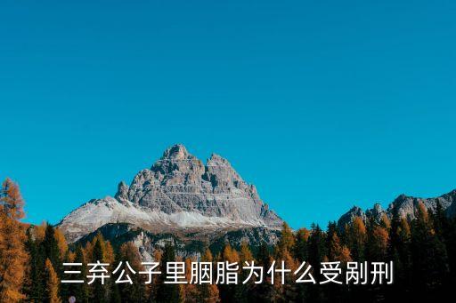 三棄公子里胭脂為什么受剮刑