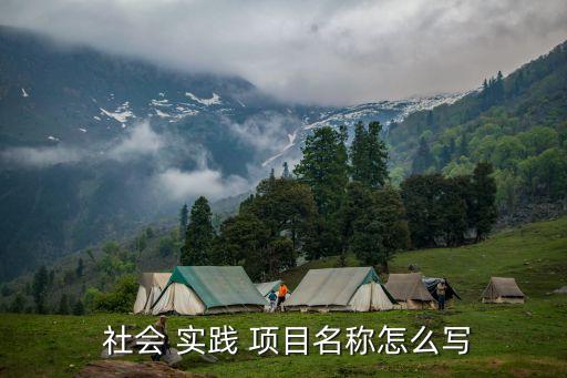 社會(huì)實(shí)踐項(xiàng)目,大學(xué)生到底要做什么?