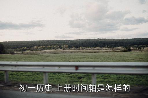 初一歷史上冊,中國歷史進展