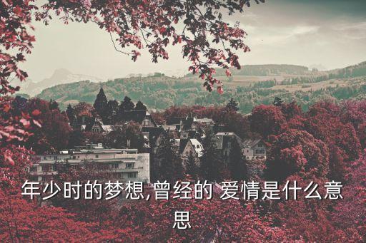 曾經的愛情,堅持下去勇敢追她