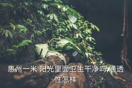 一里陽光,一米陽光占地較廣樓間距離規劃合理不影響采光