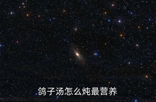鴿子湯怎么燉最營養，鴿子湯怎么燉呢 鴿子湯這樣燉最營養