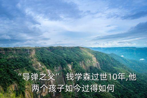 “導彈之父” 錢學森過世10年,他兩個孩子如今過得如何