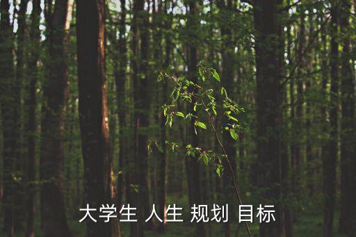 人生目標(biāo)規(guī)劃,你準(zhǔn)備好了嗎?
